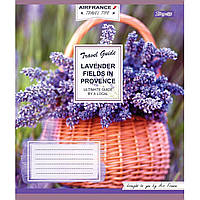 Зошит 12арк. кліт. 1В Lavender №764808(25)(500)