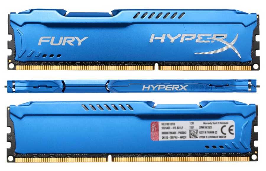 DDR3 1866 HyperX Fury 8GB HX318C10F 8 PC3 14900