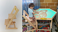 Стілець регульований Art&Play®, дерево, фото 5