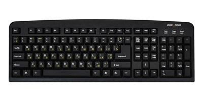 Клавіатура LogicPower KB-015 black PS2