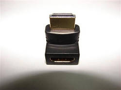 Перехідник HDMI F/M, 90° (90 градусів)