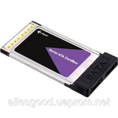 Переходник PCMCIA to SATA RAID 2 ports