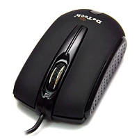 Миша DeTech BT-2076 Rubber Shiny Black, USB