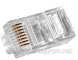 Коннектор RJ-45 1шт.