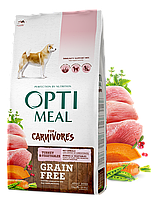 АКЦІЯ! Optimeal беззерновий сухий корм для собак усіх порід з качкою й овочами 10КГ + 10КГ корму в подарунок!
