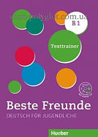 Книга с диском Beste Freunde B1 Testtrainer mit Audio-CD