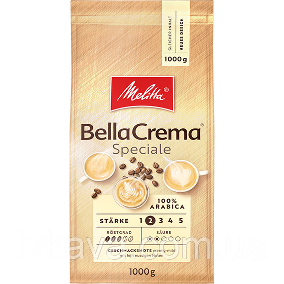 Кава в зернах Melitta BellaCrema Speciale, 1 кг