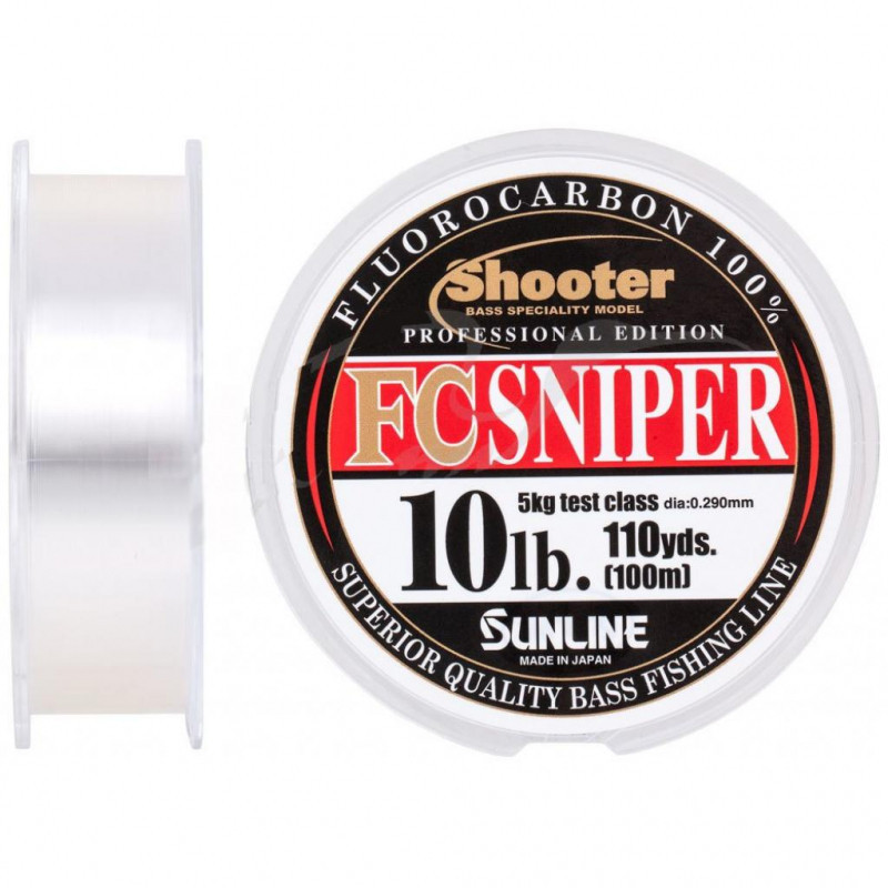 Флюорокарбон Sunline Shooter FC Sniper 100m 0.350 mm 8kg, фото 1