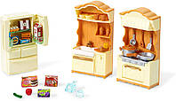 Набор Sylvanian Families кухня Calico Critters Kitchen Play Set