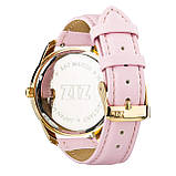 Годинник ZIZ Сердечко (ремінець пудрово - рожевий, золото) + додатковий ремінець подарунок, фото 2
