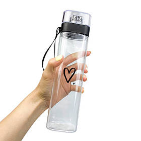 Бутылка для воды ZIZ Сердечко подарунок