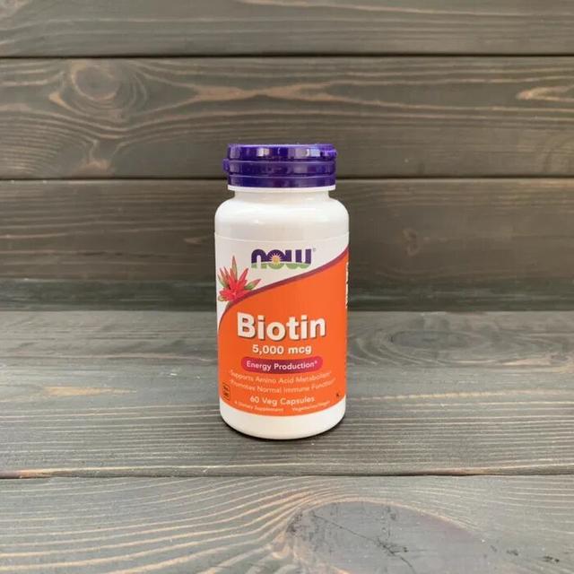 Now Biotin 5,000 mcg 