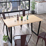 Обідній стіл Трапеція Loft-Design нерозкладний лдсп, фото 4