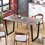 Обідній стіл Трапеція Loft-Design нерозкладний лдсп, фото 5