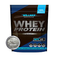 Концентрат сывороточного протеина (белка) Willmax Whey Protein 65 1 кг без вкуса