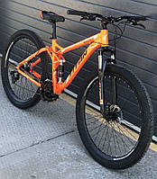 Велосипед позашляховик двопідвіс найнер фетбайк Aligator 29/3.0 (2023) new фетбайк