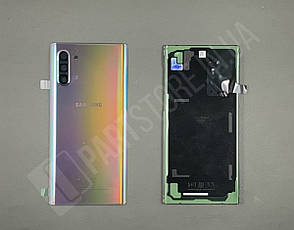 Кришка Samsung N970 Silver/Aura Glow Note 10 (GH82-20664C) сервісний оригінал, фото 3