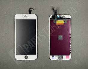 Дисплей iPhone 6 White (4.7 in) Original 100% з рамкою (відновлене скло), фото 2