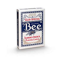 Карти гральні | Bee Jumbo Index синя, фото 5