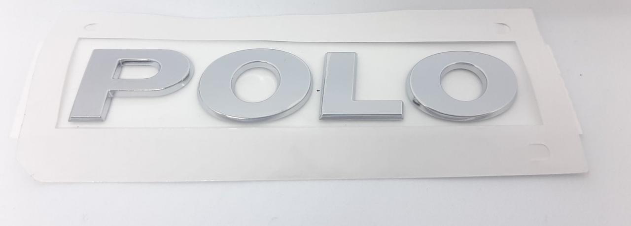 Емблема, логотип напис VW POLO NEW оригінал!