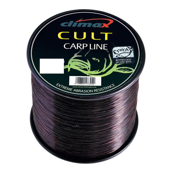 Волосінь Climax CULT Carpline 0,38 11kg чорна 1/4 lbs 750m, фото 1