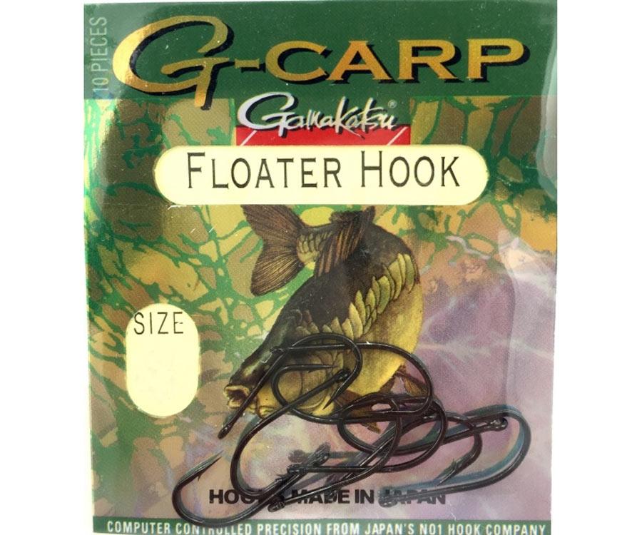 Гачок GAMAKATSU G-CARP Floater Hook №06 10шт (уп.), фото 1