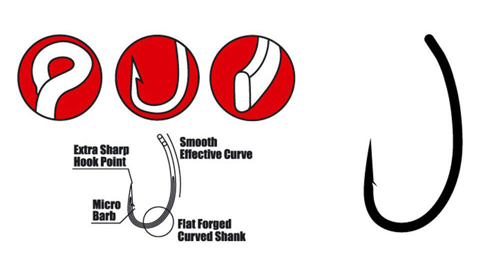 Гачок GAMAKATSU G-CARP HUMP BACK №10 10шт, фото 1