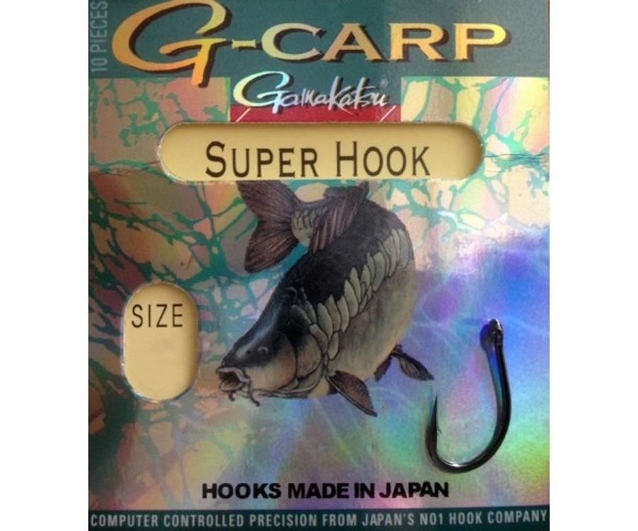 Гачок GAMAKATSU G-CARP SUPER №02 10шт, фото 1