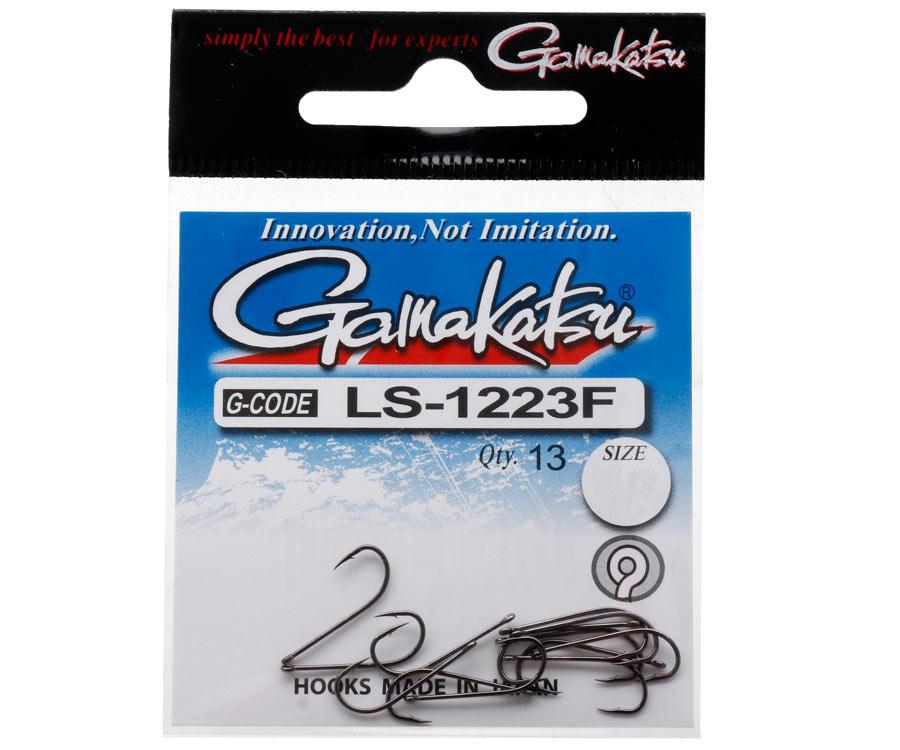 Крючок GAMAKATSU LS-1223F RING EYE № 08 13шт, фото 1