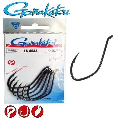 Гачок GAMAKATSU LS-4644/0 PTFE №8/0, 3шт, фото 1