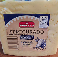 Сыр из коровьего молока. Semicurado con Leche de pastoreo (250 г)