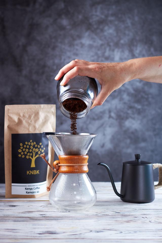 Приготування кави в Кемексе Готуємо каву в Кемекс