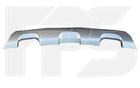 Молдинг заднего бампера Renault Sandero Stepway 13-17 серый металлик (FPS)