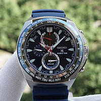 Seiko SSC489P1 Solar Chronograph World Time Sapphire