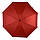 Жіноча складна парасоля-автомат з однотонним куполом від Flagman-The Best, червоний, 0517-1, фото 3