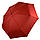 Жіноча складна парасоля-автомат з однотонним куполом від Flagman-The Best, червоний, 0517-1, фото 2