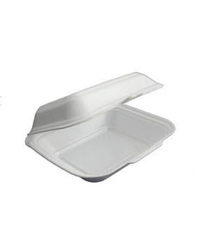 Одноразовий ланчбокс HP-9 білий 250 шт./пач.