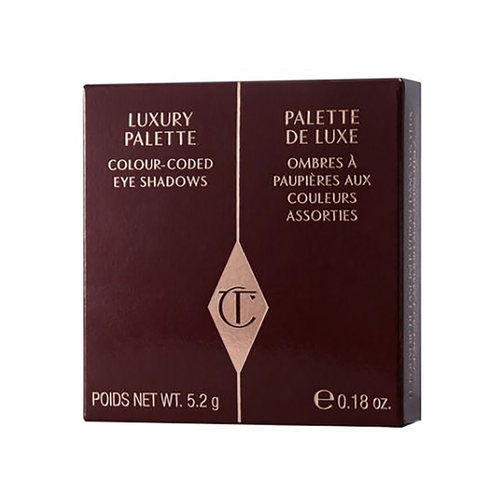 Палетка теней Charlotte Tilbury Luxury Palette Colour-Coded Eye Shadow - The Queen of Glow (5060696170024) - фото 3 - id-p1232244096