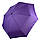 Жіноча складна парасоля-автомат з однотонним куполом від Flagman-The Best, бузковий, 0517-6, фото 2