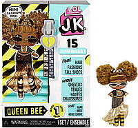 Лялька LОЛ Сюрприз Королева Бджілка L.O.L. Surprise! JK Queen Bee Mini Fashion Модниця Оригінал