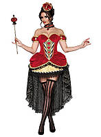 Женский карнавальный костюм королева червей