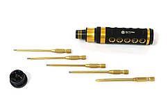 Викрутка 5в1 шестигранна RCTurn Premium 1.5/2.0/2.5/3.0/PH4+