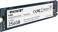 Твердотельный накопитель M.2 256Gb, Patriot P300, PCI-E 4x, 3D TLC, 1700/1100 MB/s (P300P256GM28)