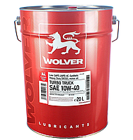 Масло Wolver Turbo Truck 10W-40 кан. 20л