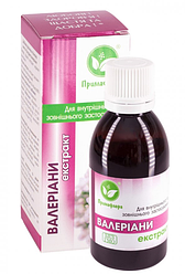 Підвищена нервова збудливість заспокійливої спазми шлунка Валеріана екстракт 50 мл