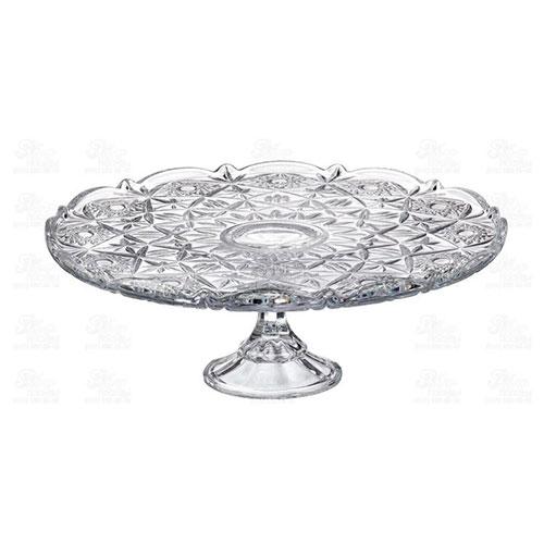 Тортниця Bohemia Miranda на ніжці d31 см скло (69003/99018/310), фото 1