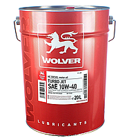 Масло Wolver Turbo Jet 10W-40 кан. 20л