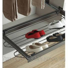 ГС Unihopper Мокко 900 (864-910) Полиця для Взуття Прут (864*475*180) НапрСкрМон, з Дов,синх.