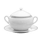 Супниця Thun Opal (Обведення сіра) з кришкою 2,8 л порцеляна (8034800)