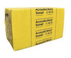 Мінеральні плити для звукоізоляції AcousticWool Sonet 50мм, 48кг/куб. (6 кв./упак.)